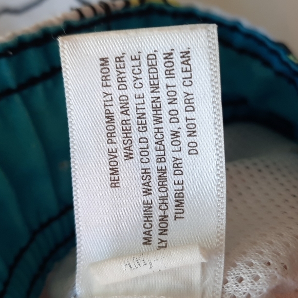 Old Navy large 10 12 shark print swim boardshorts - Picture 7 of 10